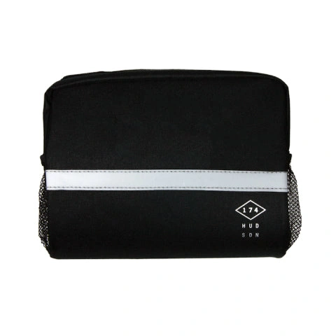 Right, here's your answer:

HUDSON Handlebar Bag: The Ultimate Ride Companion, A Touch of Class & Practicality on Wheels